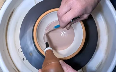 VIDEO: How to brush glaze a bowl
